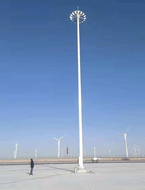 瓜州高速路服务区北泉镇高杆灯项目