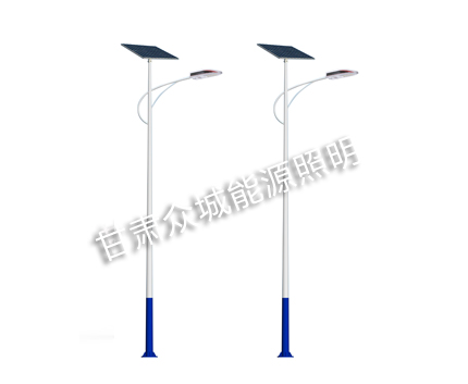 北泉镇复兴号太阳能led路灯