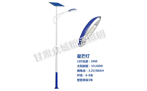 北泉镇太阳能路灯核心技术参数解读