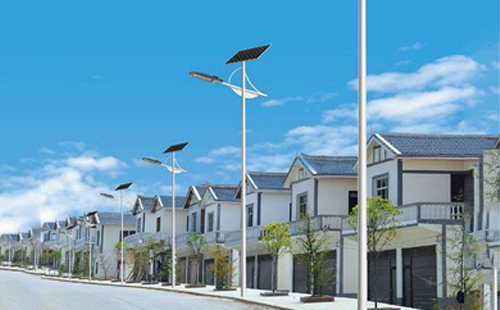 北泉镇太阳能路灯配置与在乡村道路照明中的应用